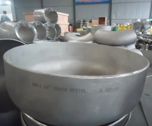 Zaślepka rurowa ASME SS316L 3